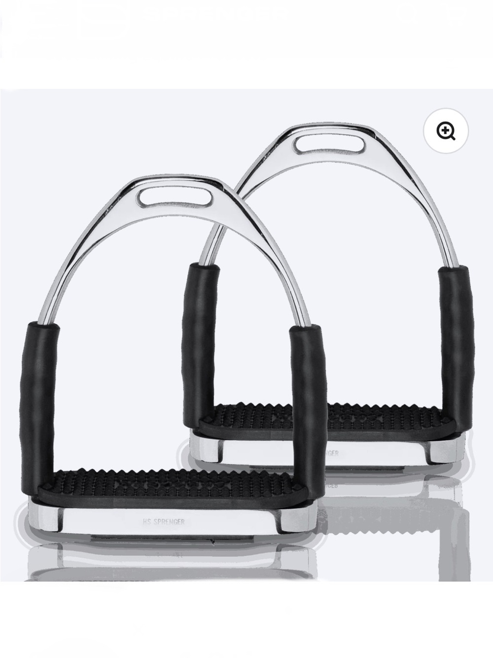 Herm Sprenger System 4 Stirrups Size 4 3/4” / 122 mm